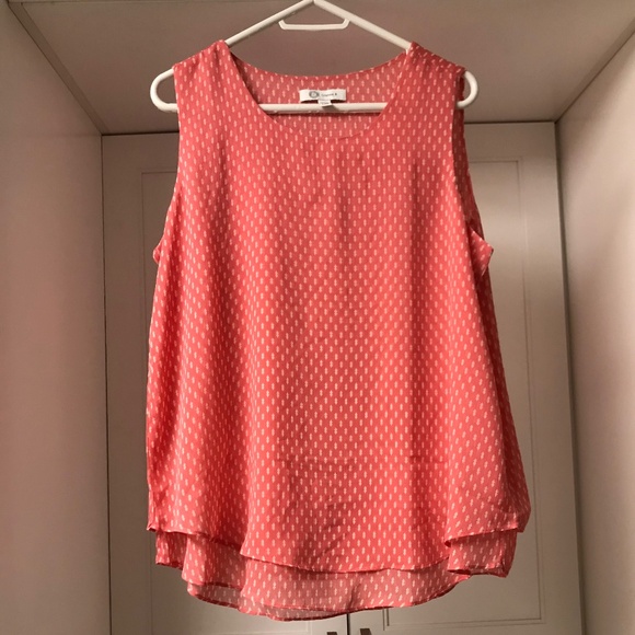 Christina B Women’s NWOT Sleeveless Floaty Camisole Tank Top L - Picture 1 of 5